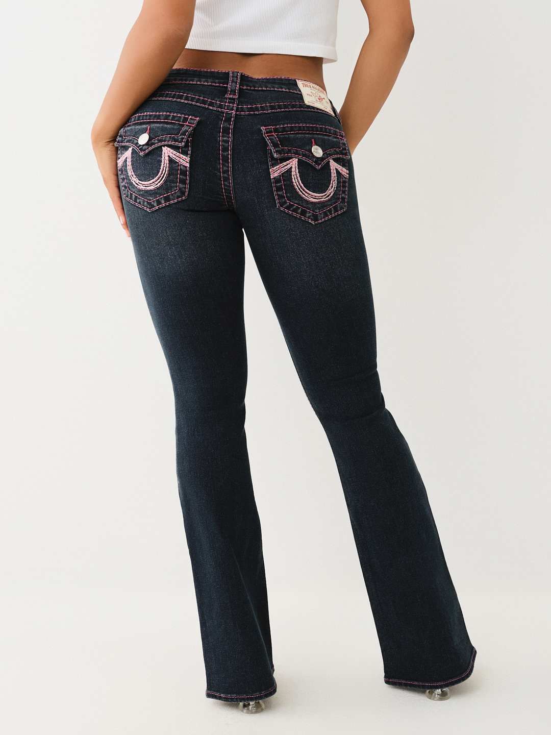 Becca Lurex Big T Horseshoe Bootcut Jean Jasmine Cute Casual