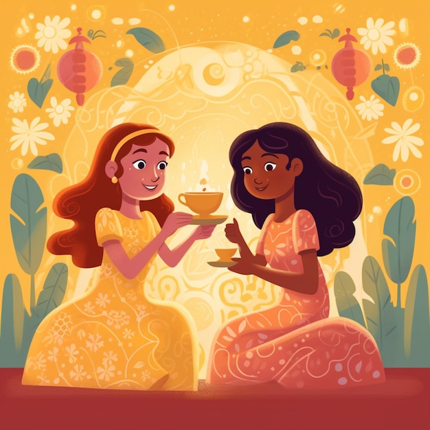 Dos Mujeres Con Unas Curvas De Miedo