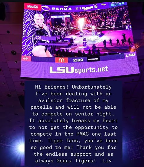 Emotional Olivia Dunne Stuns Fans With Heartbreaking Announcement Tmspn