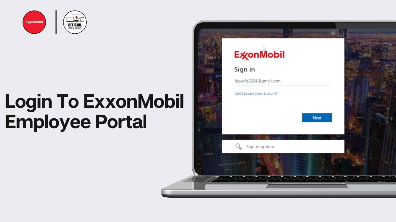 Exxon Log In