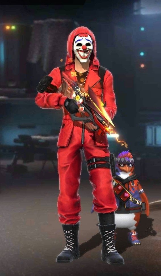 Free Fire Criminal Costume Hd Gaming Wallpaper