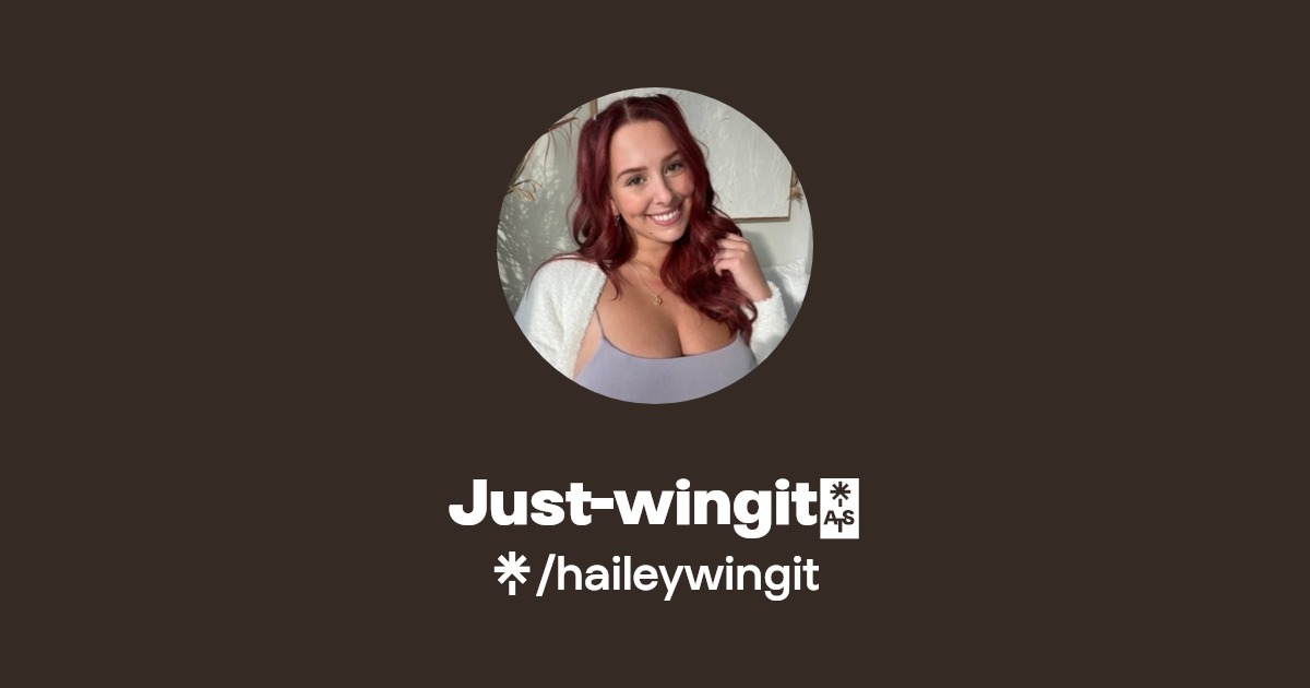 Just Wing It Onlyfans Leak