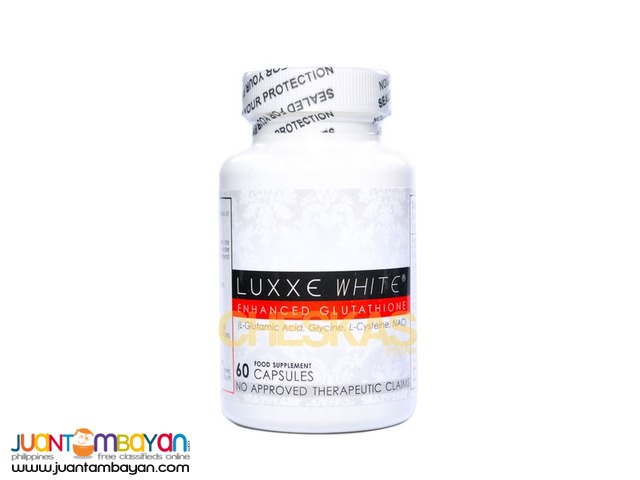 Luxxe White Glutathione 400Mg Glutathione 275Mg Boosters X 60 Capsules