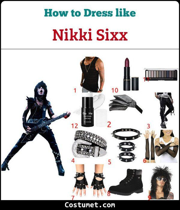 Nikki Sixx Costume