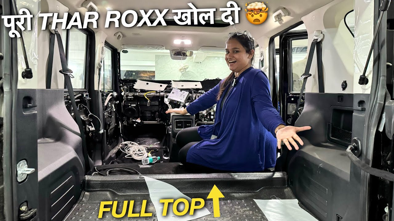 Our Thar Roxx Modification Full Base To Top Youtube