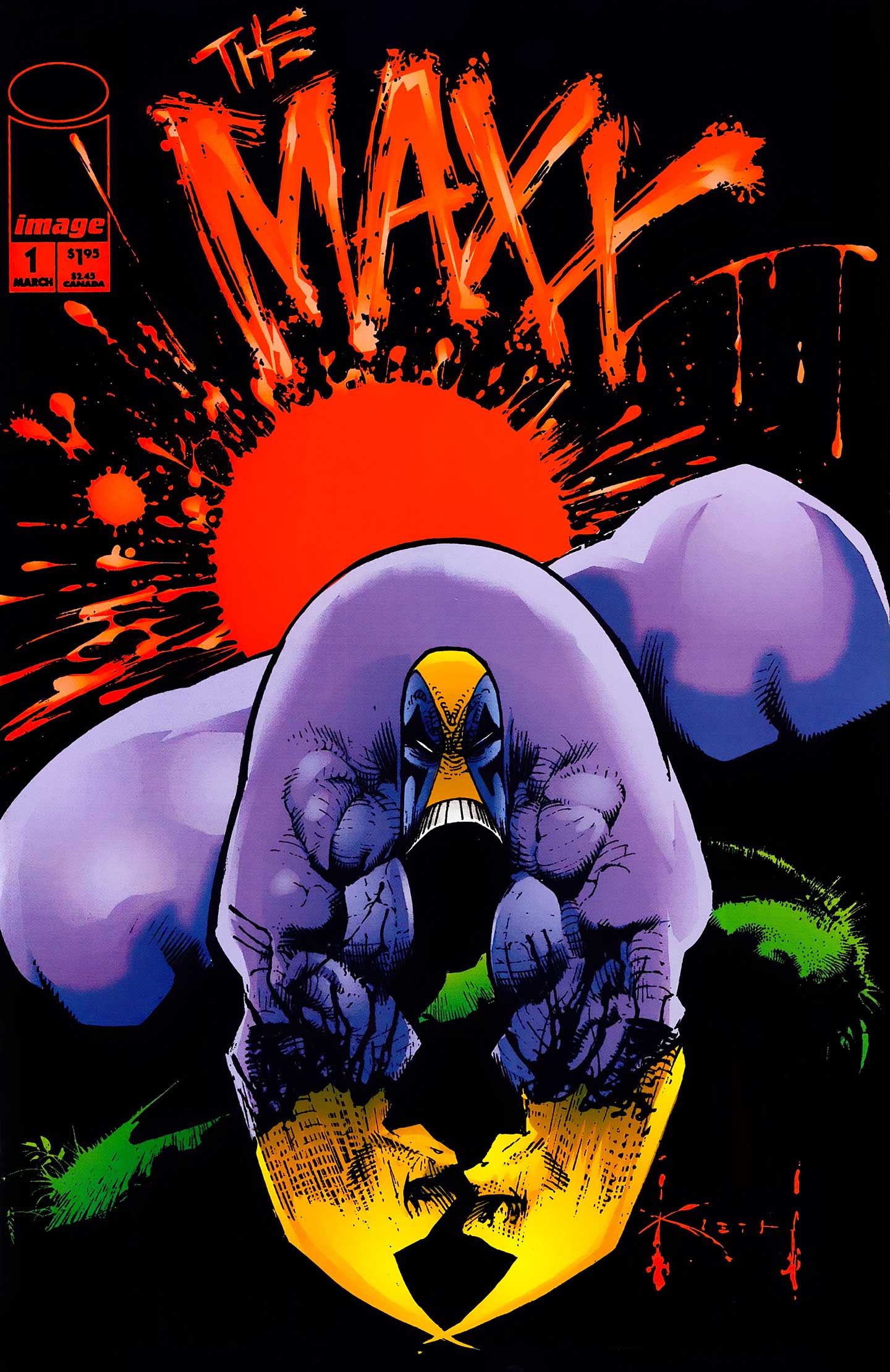 Retro Review The Maxx 1 March 1993 Major Spoilers Comic Book Reviews News Previews And Podcasts