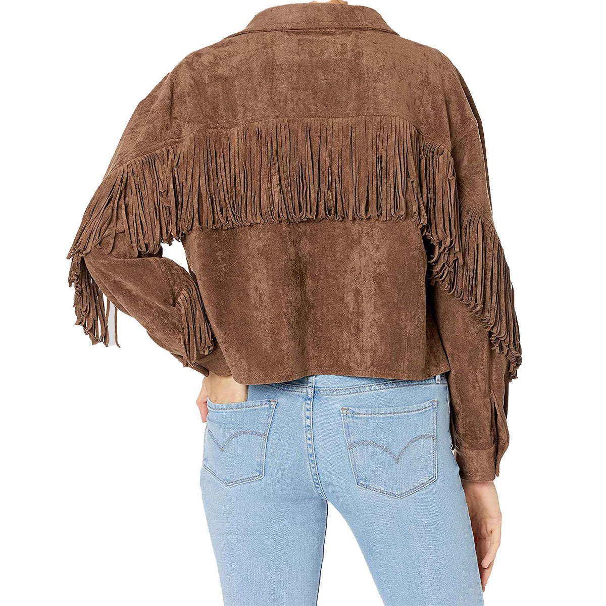 Rianne Leather Fringe Jacket Lamarque