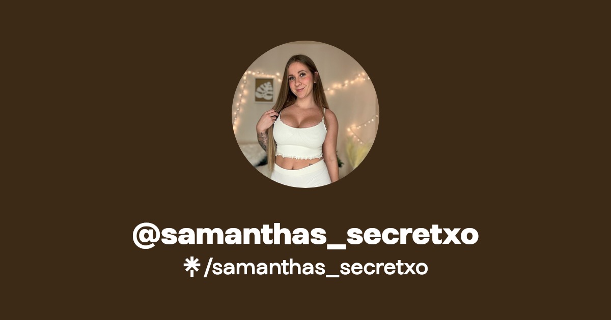 Samanthassecretxo Onlyfans
