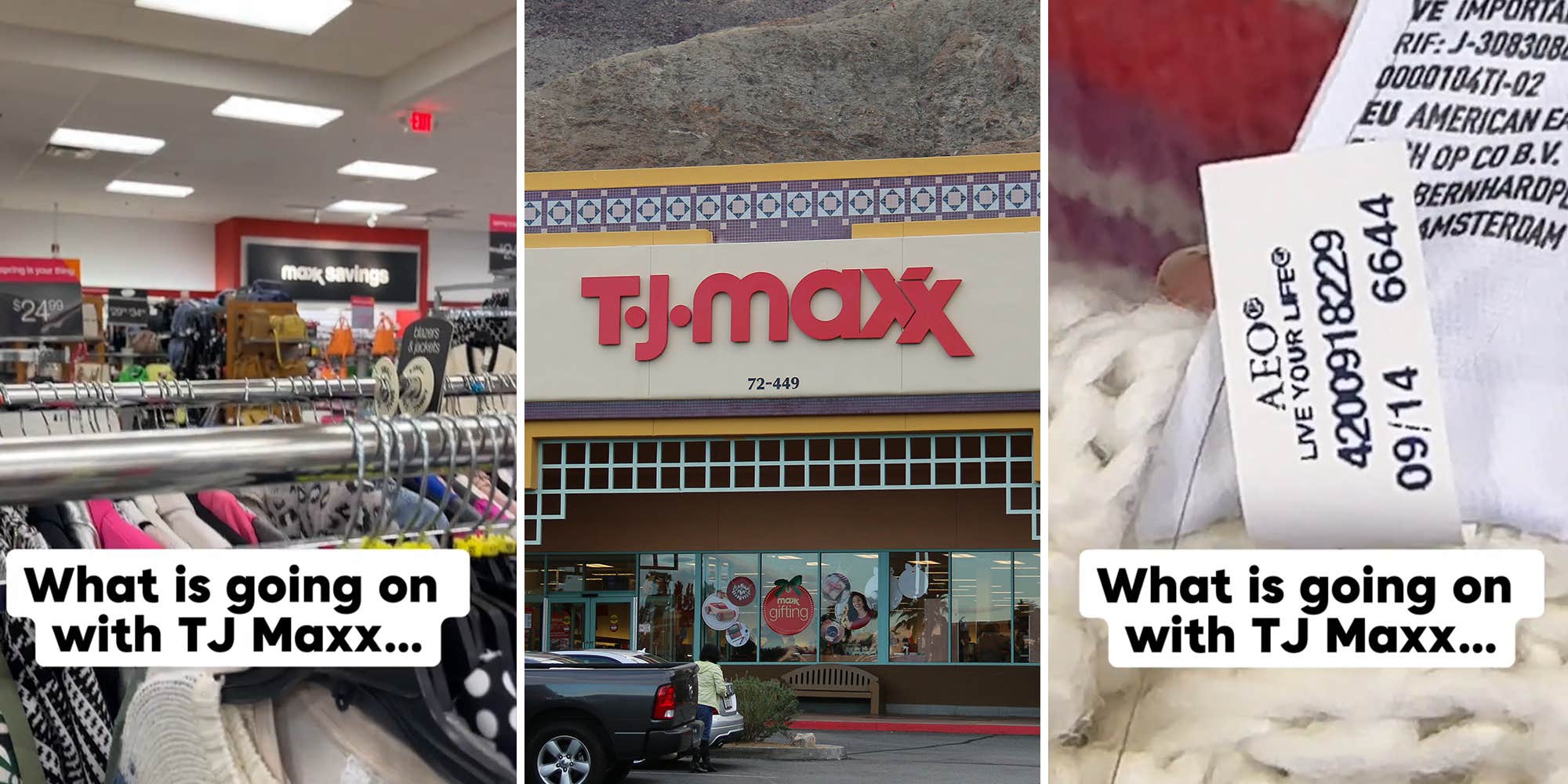 T J Maxx Customer Shocked Over American Eagle Sweater