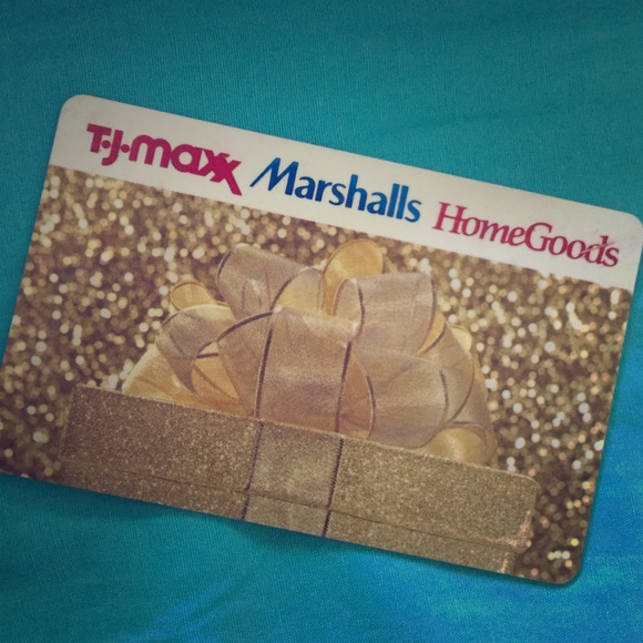 Tj Maxx And Marshalls Gift Card